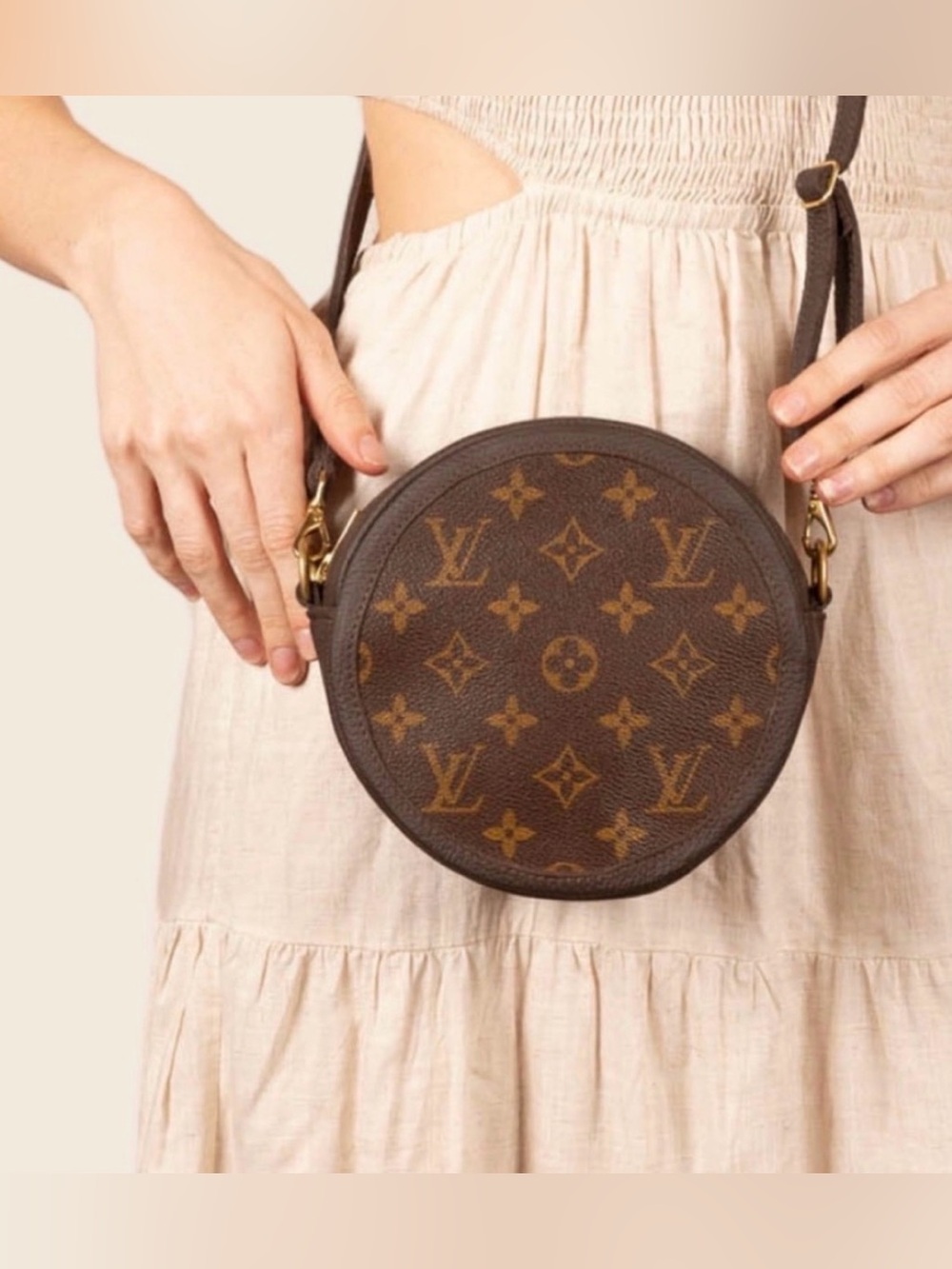 Louis Vuitton Monogram Crossbody Bag The Safari by Vintage Boho Bags NEW